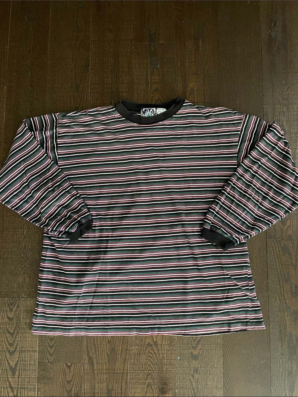 Vintage longsleeve striped shirt